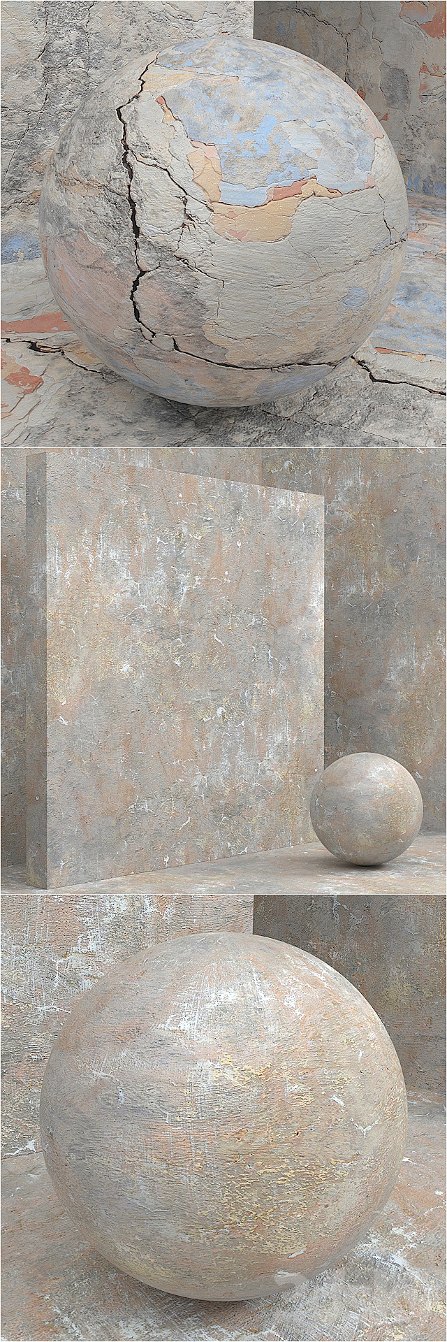 Material (seamless) – coating. concrete. plaster set 68 3DSMax File - thumbnail 3
