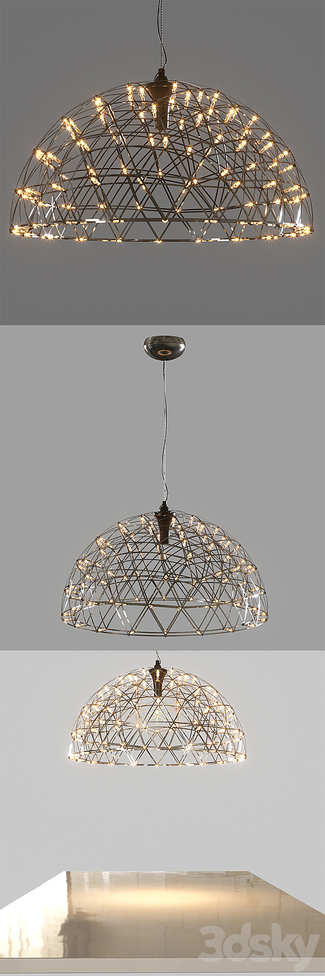 Moooi Raimond dome 79 lamp 3d