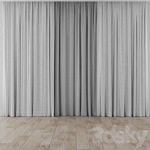 Curtains 09 3DSMax File - thumbnail 3