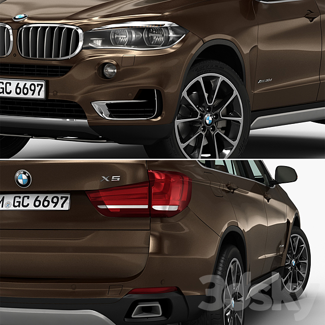 BMW X5 3DSMax File - thumbnail 3