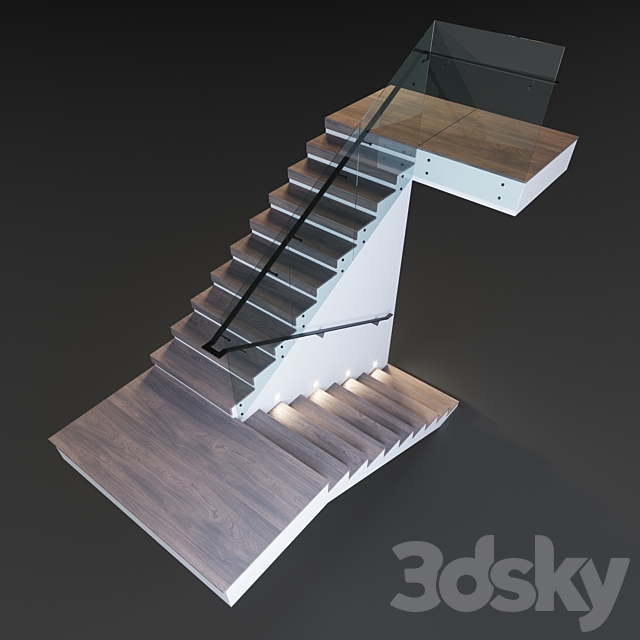 Ladder minimalism 3d