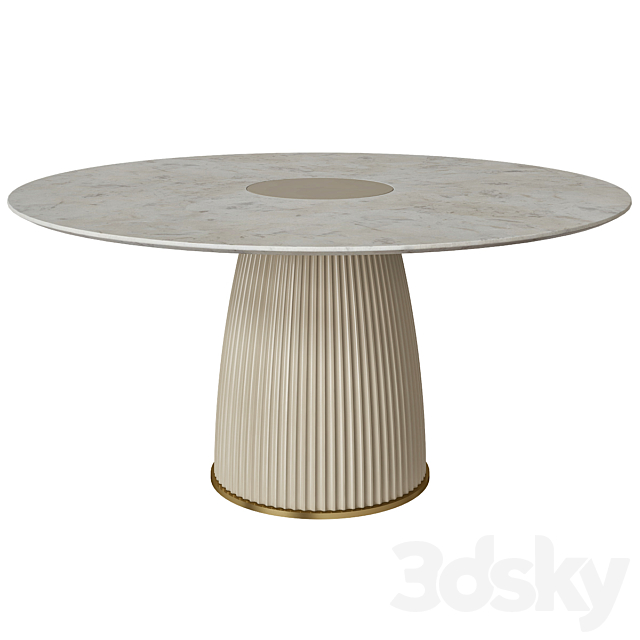 Dining table DIONE Paolo Castelli 3DSMax File - thumbnail 1