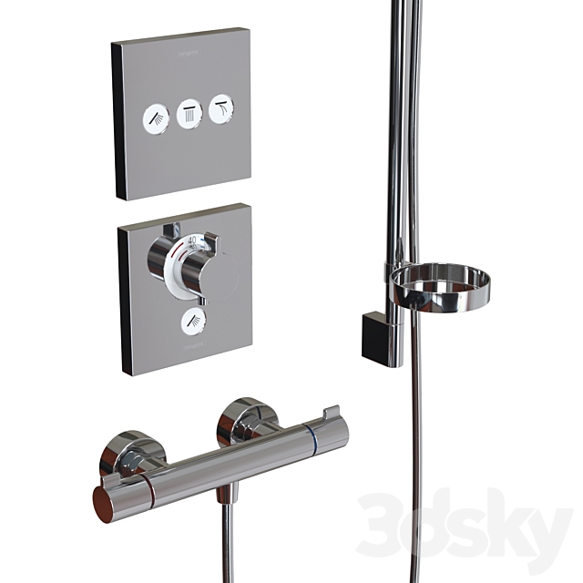 Shower system Hansgrohe 3d