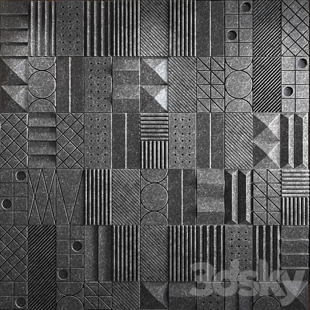 Lithea Maioliche di pietra 3d wall tiles 3d