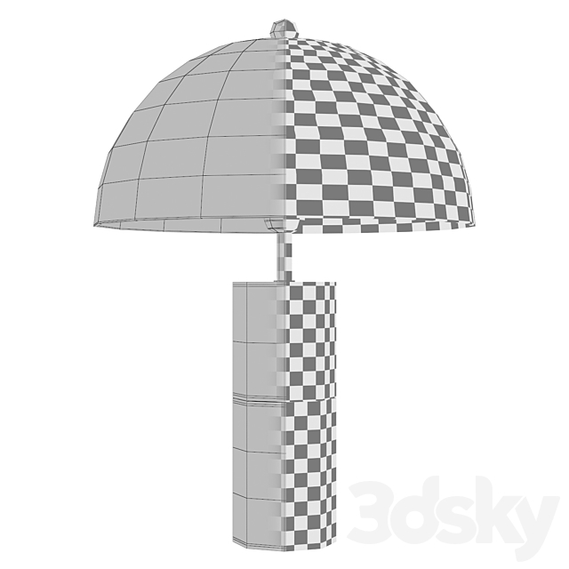 Table Lamp Flair 112612 3DSMax File - thumbnail 3