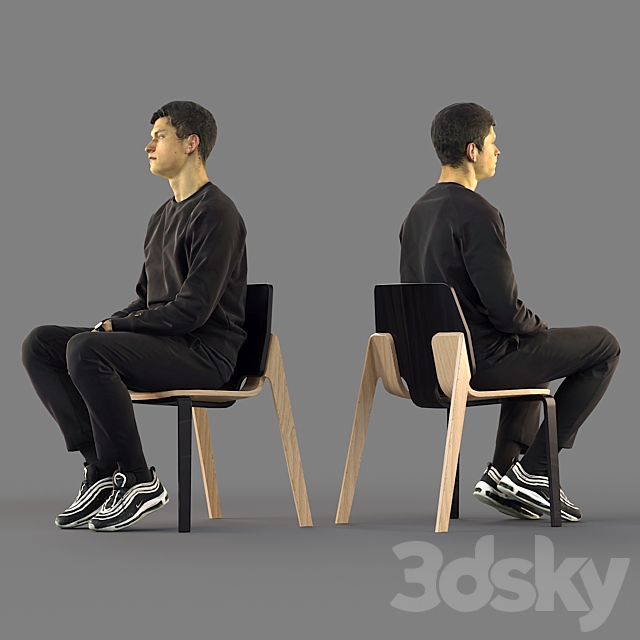 3d scan man 11 3d