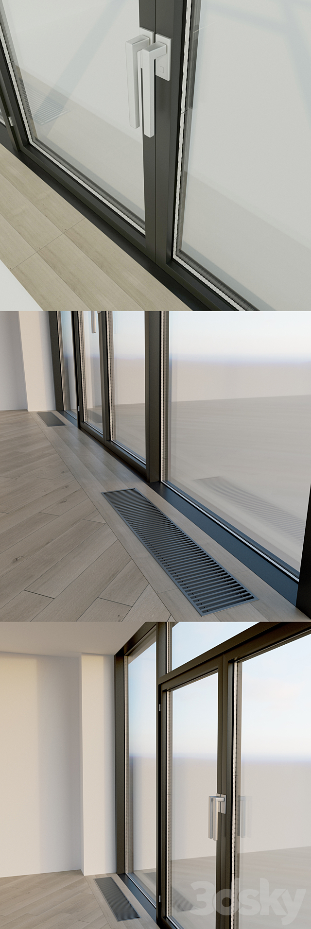 Panoramic windows. Stained Glass.5 3DSMax File - thumbnail 2