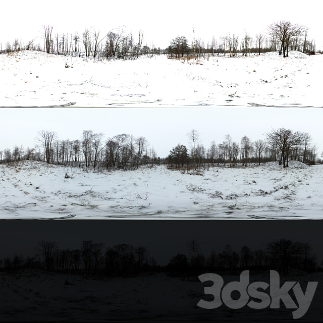 HDRi Winter 3d