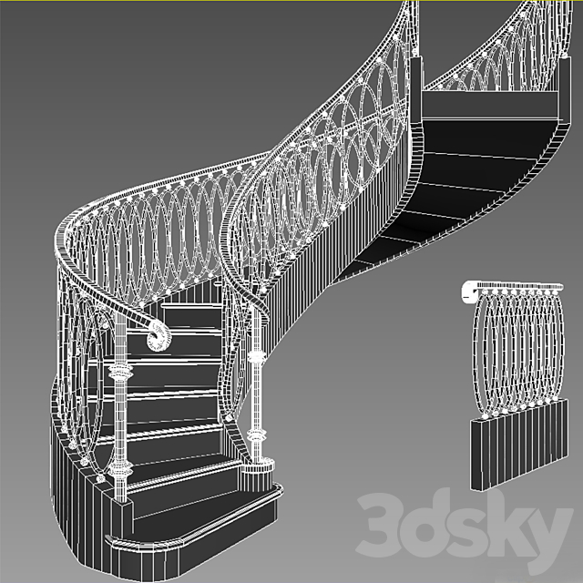 Stairs 3DSMax File - thumbnail 3