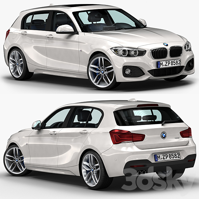 BMW 1 Series 3DSMax File - thumbnail 1