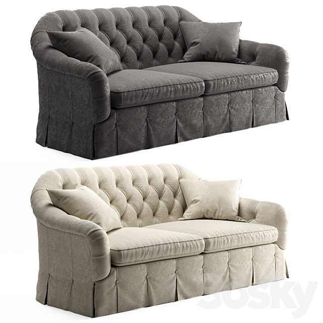 Peyton sofa by Ethan Allen 3DSMax File - thumbnail 1