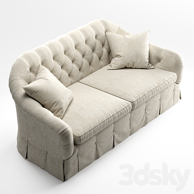 Peyton sofa by Ethan Allen 3DSMax File - thumbnail 2