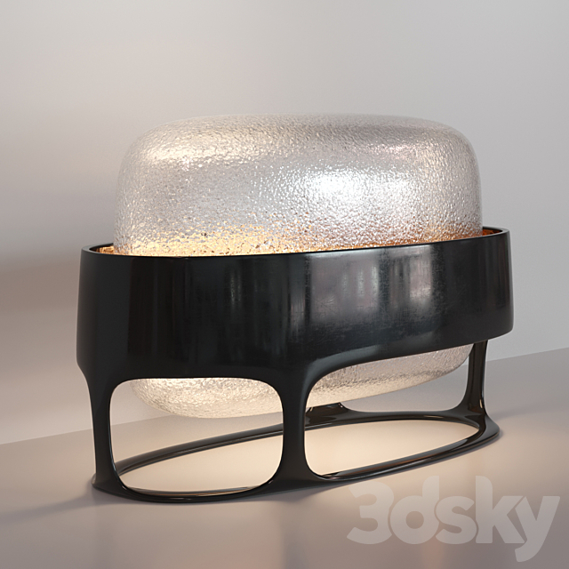 holly hunt table lamp 3d