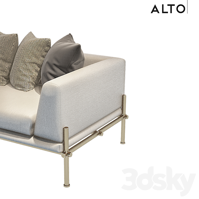 Alto Sofa 3DSMax File - thumbnail 2