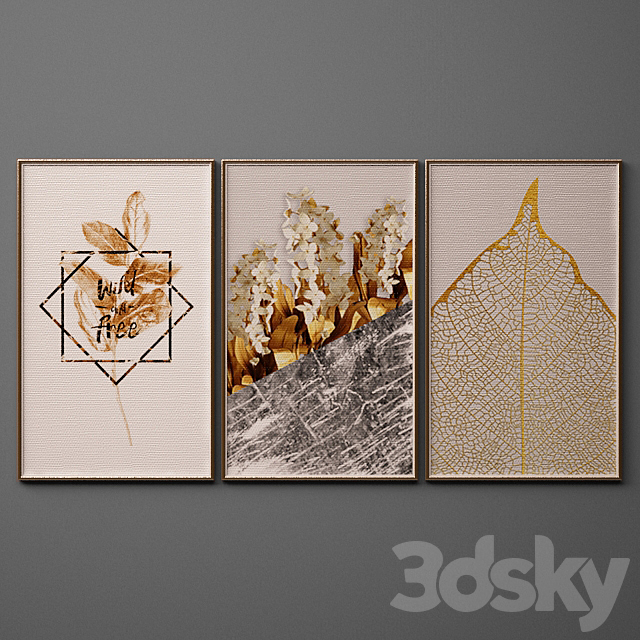 Collection of paintings-118 3DSMax File - thumbnail 2