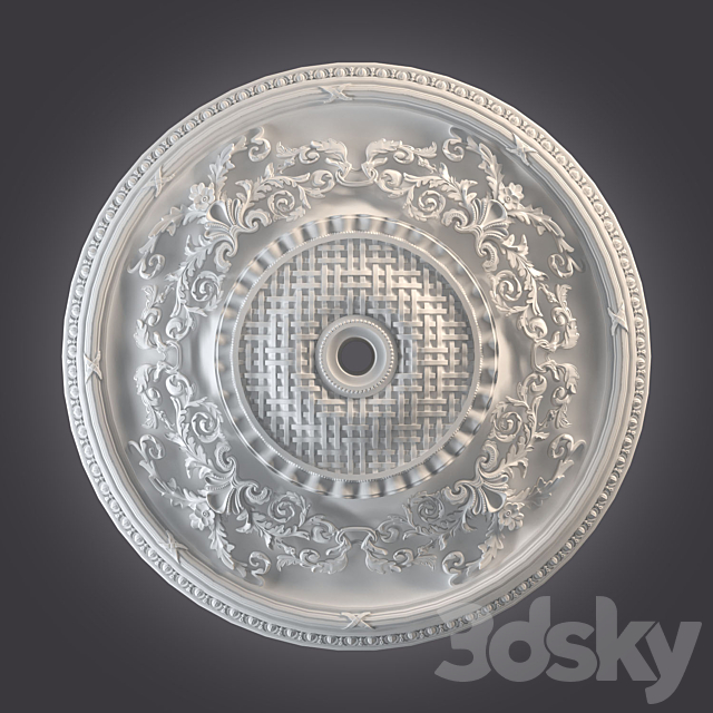 Ceiling outlet 3DSMax File - thumbnail 1