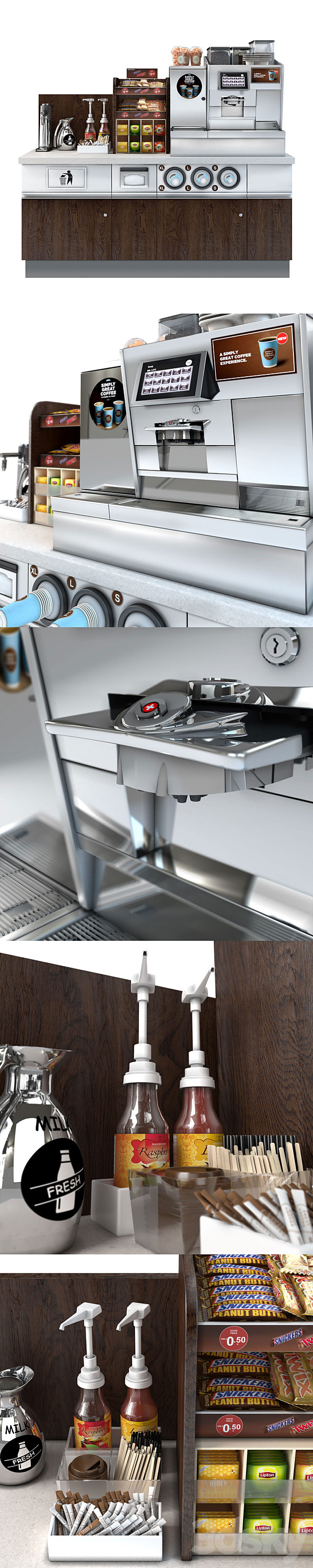 Thermoplan Black & White3 CTMC 3d