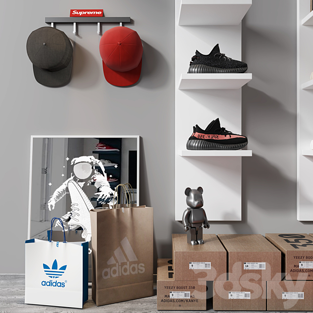 sneaker adidas set 3d