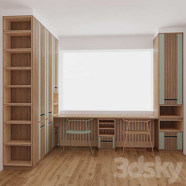 Furniture for children’s room 3DSMax File - thumbnail 1