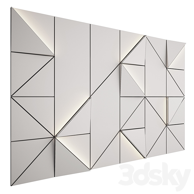 Wall Panel 19 3d