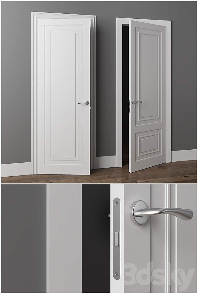 Doors Union Grand gr02 gr03 3d