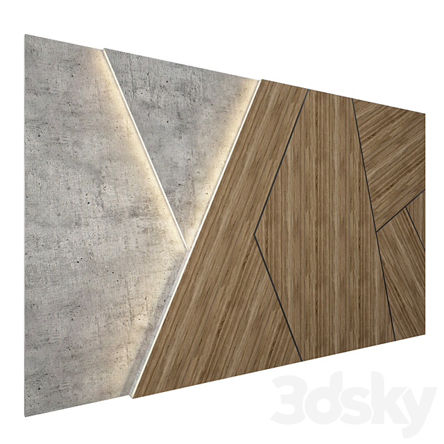 Wall Panel 20 3d