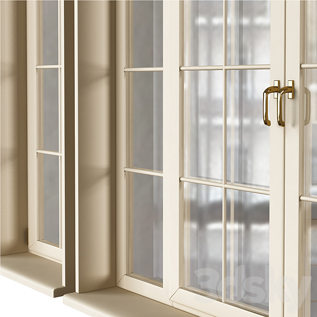 Entrance window number 001 3d