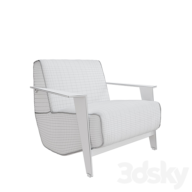 LoftDesigne Chair 3976 model 3DSMax File - thumbnail 3