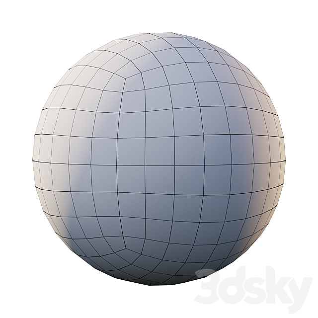 Snow material 3d