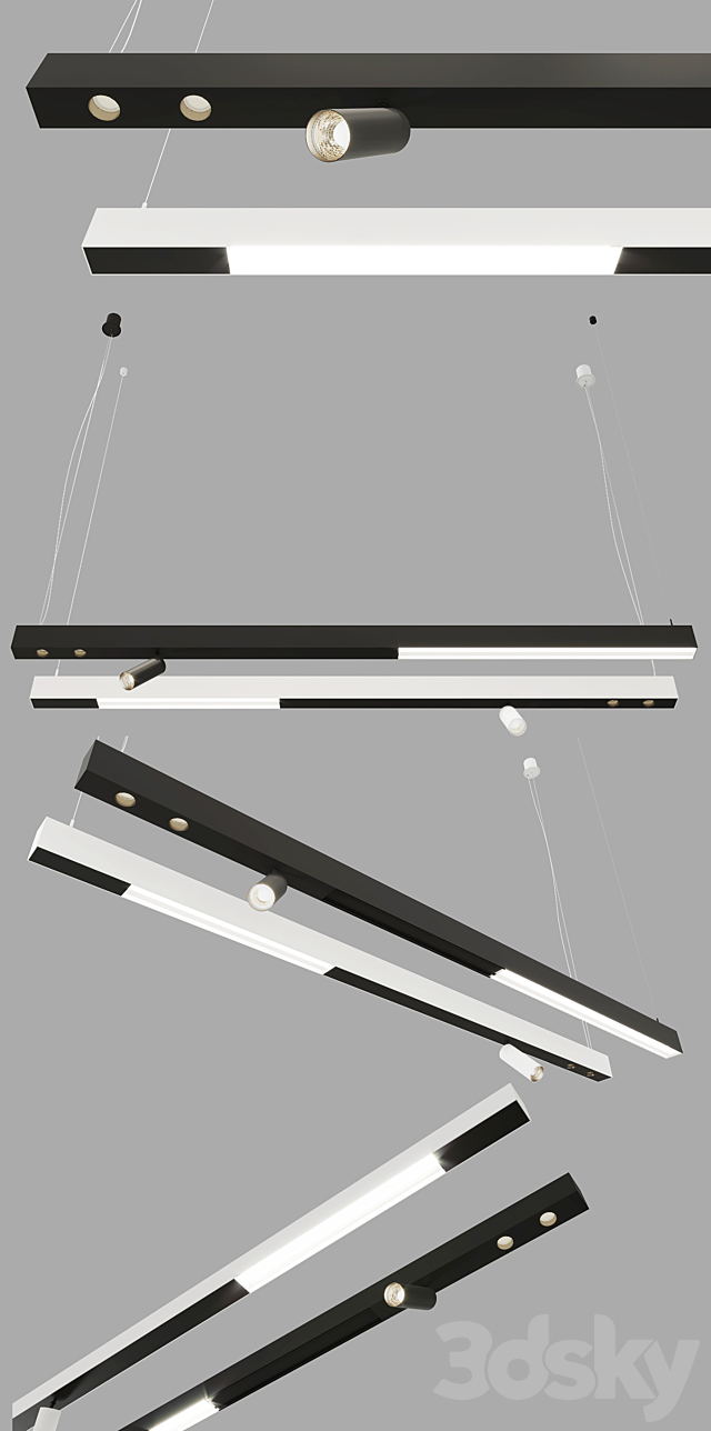 profile system Modular _ Centrsvet set2 3d