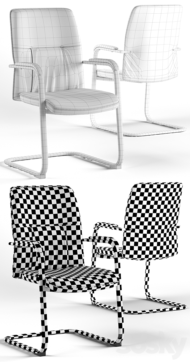Loftdesigne Chair 2022 3DSMax File - thumbnail 3