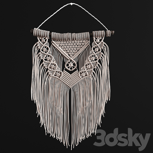 Macrame 7 3d