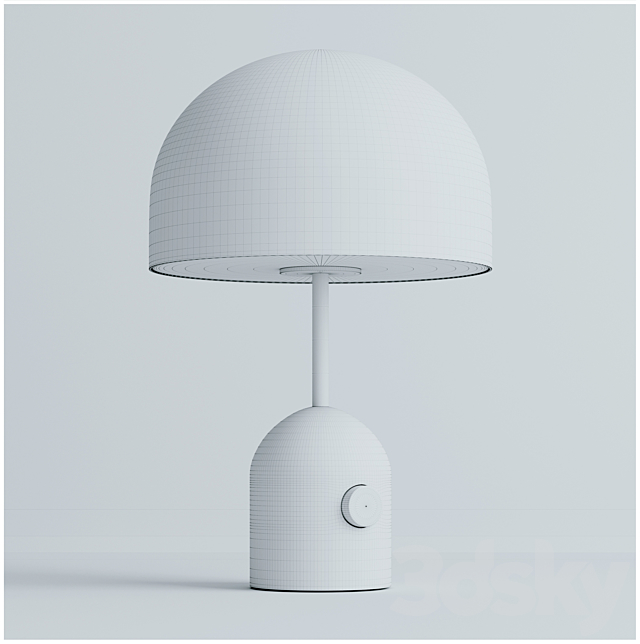 Bell table light 3d