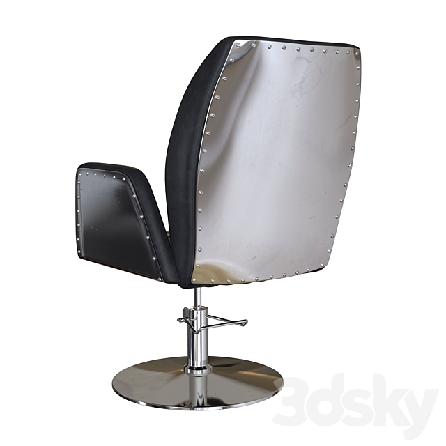 Barber chair “Infinity” 3DSMax File - thumbnail 2