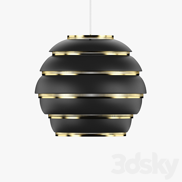 Beehive Pendant Light A331 By Artek 3DSMax File - thumbnail 1
