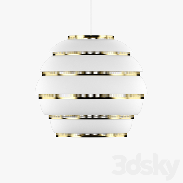 Beehive Pendant Light A331 By Artek 3DSMax File - thumbnail 2