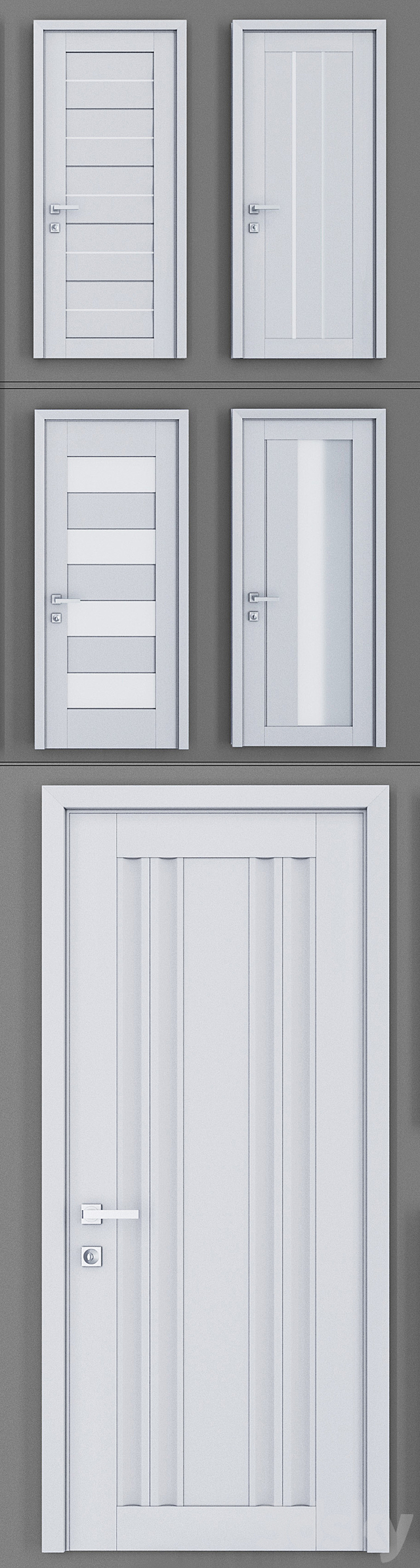 Profil Doors U set 5 3d