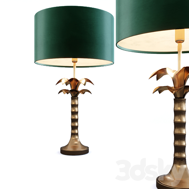 Table lamp Eichholtz 112625 Mediterraneo 3DSMax File - thumbnail 1