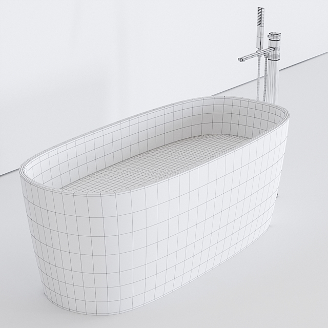 Disenia Loop Bathtub 3DSMax File - thumbnail 3