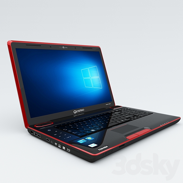 Toshiba Qosmio X500 Laptop 3d