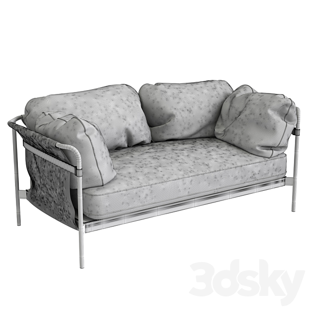 Hay can sofa 3d