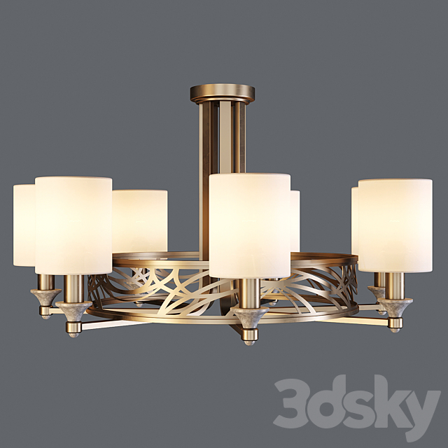 Maytoni: Ceiling Lamps – Vittoria (H004-CL-07-BG) 3DSMax File - thumbnail 1