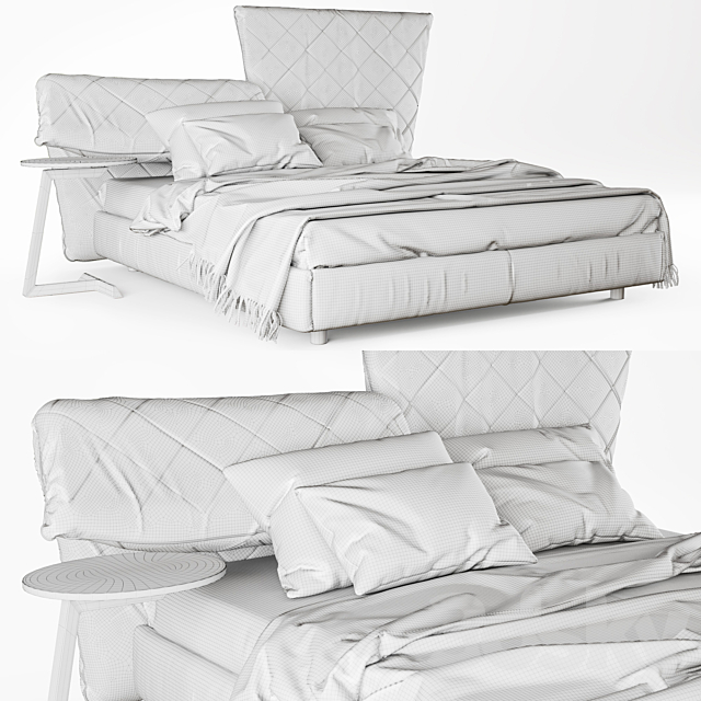 Poltrona frau lelit 3d