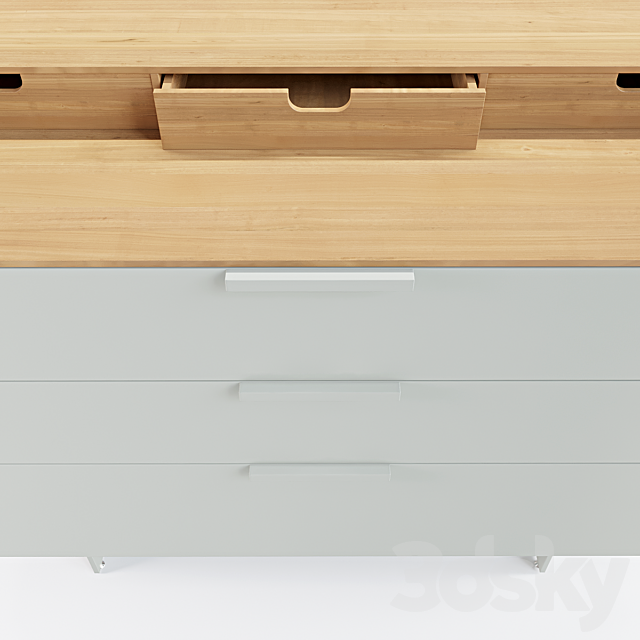 Dresser Everywhere by Ligne Roset 3DS Max Model - thumbnail 2