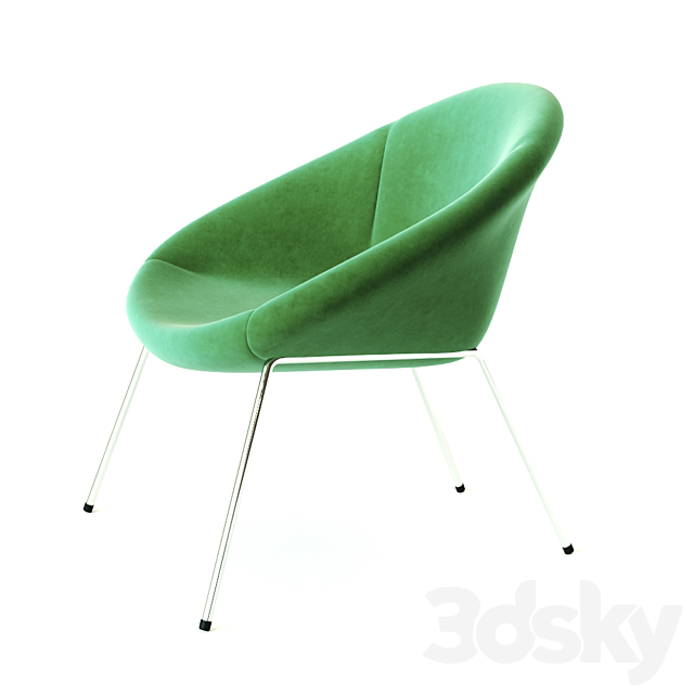 Ring chair 3d