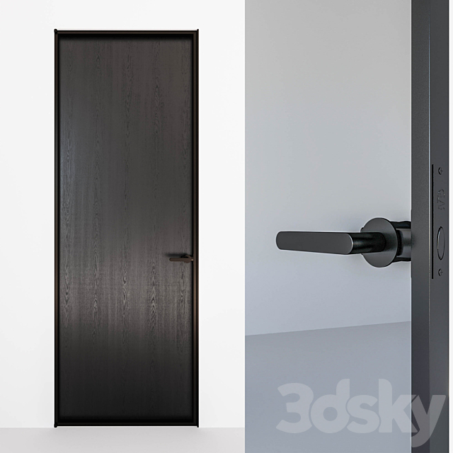Aladin Swing Mono door by Glas Italia 3d