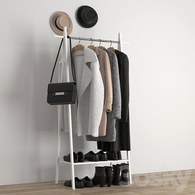 clothes hanger 3DSMax File - thumbnail 3