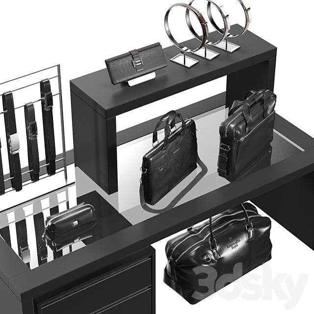 Accessories for boutique 3d