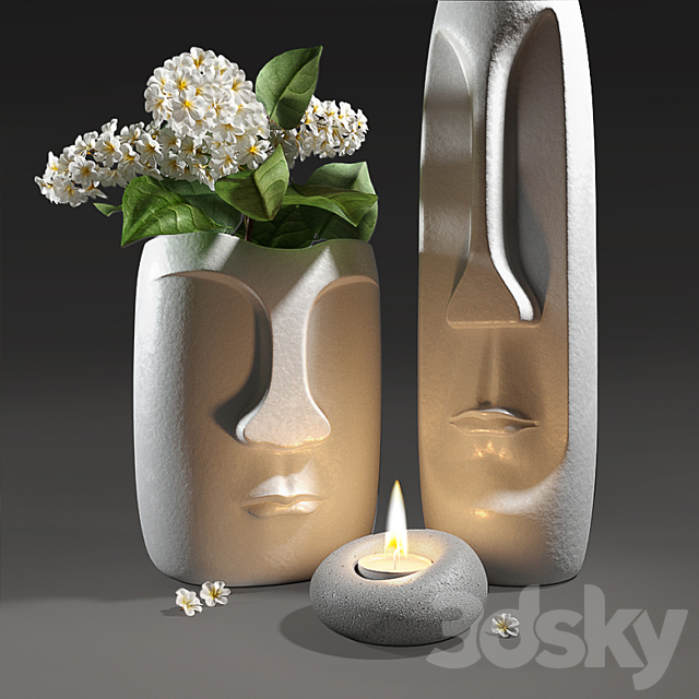 Bird cherry 3d