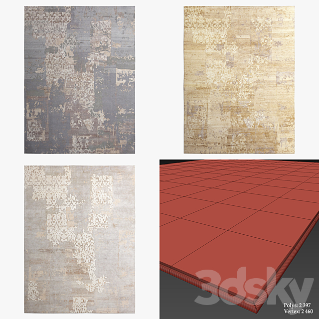 Jan Kath Rugs_465 3DSMax File - thumbnail 2